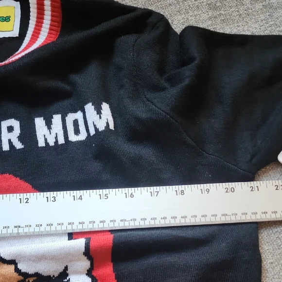 NWT Tipsy Elves Ask Your Mom If I’m Real Santa Christmas Sweater Mens M - Picture 11 of 13